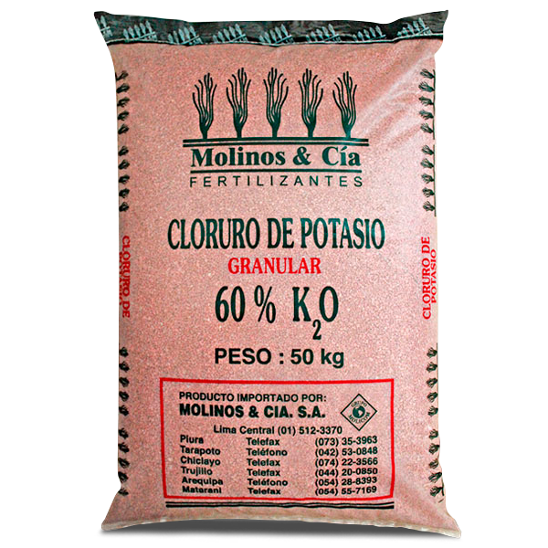 CLORURO DE POTASIO GRANULADO
