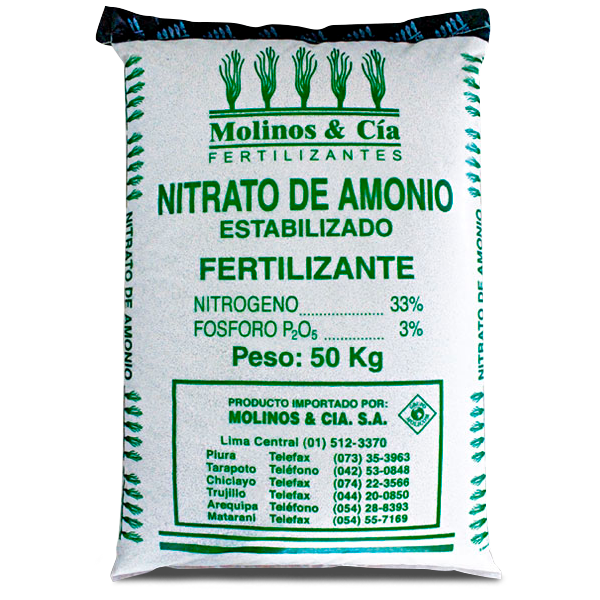 NITRATO DE AMONIO X 50KG