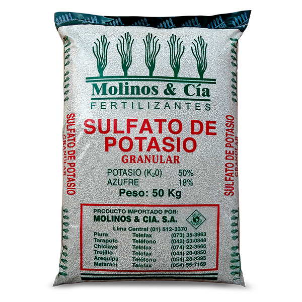 SULAFATO DE POTASIO GRANULADO